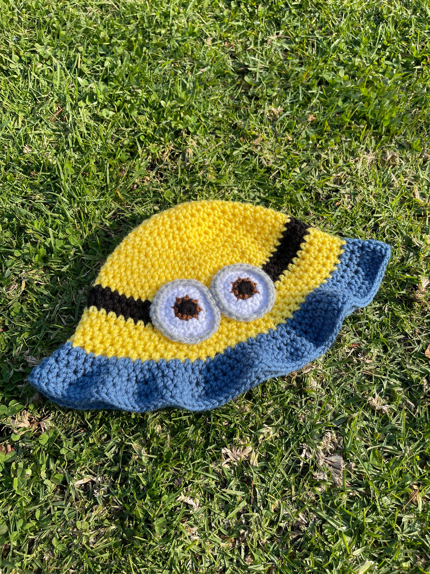 Crochet Minion Bucket Hat
