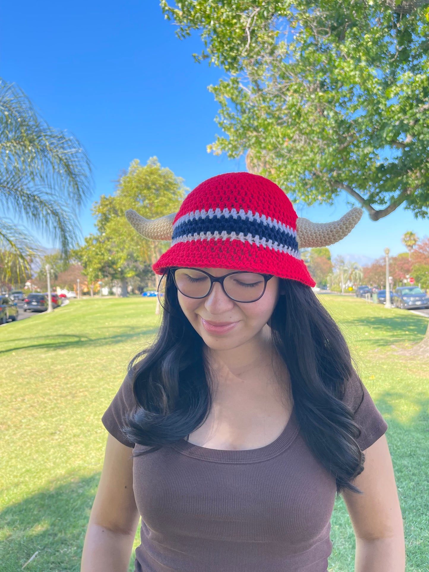 Crochet Norwegian Viking Bucket Hat