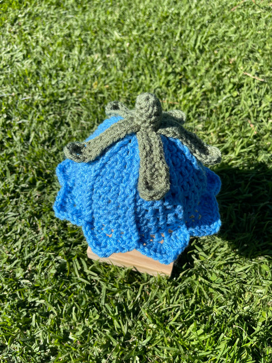 Crochet Tulip Bucket Hat (Baby Size)