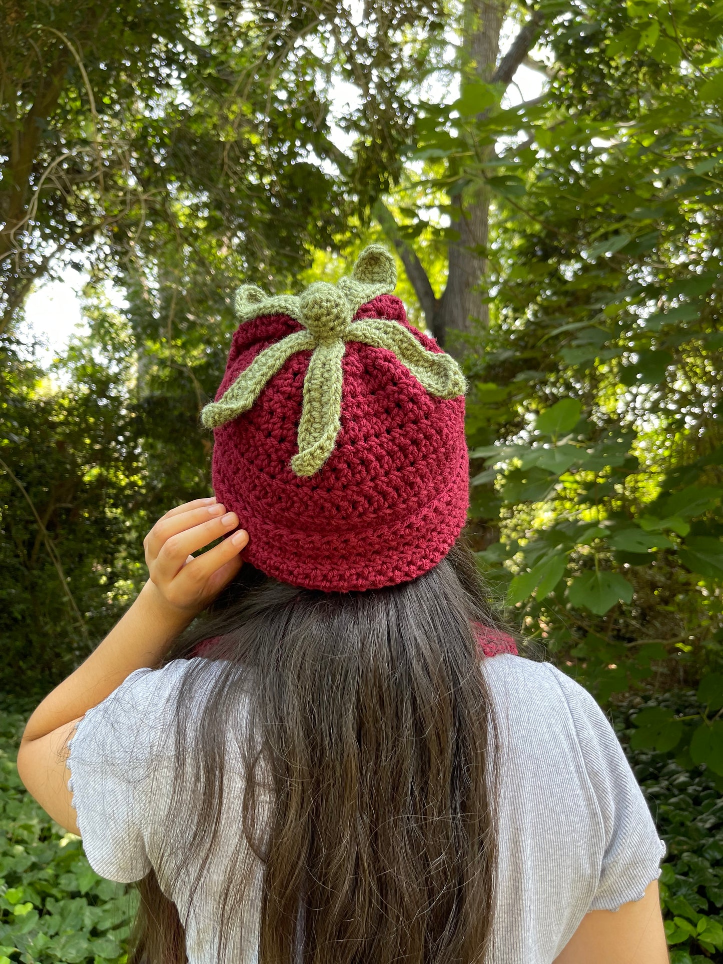 Conjunto de bufanda y gorro de crochet