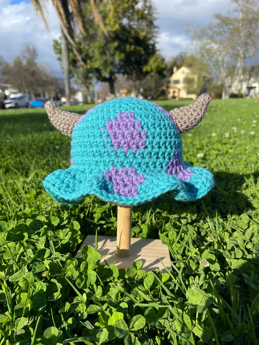 Crochet Sully Bucket Hat (Baby Size)