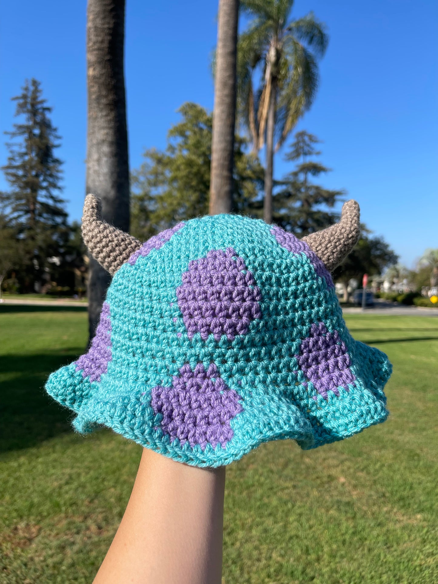 Crochet Sully Bucket Hat