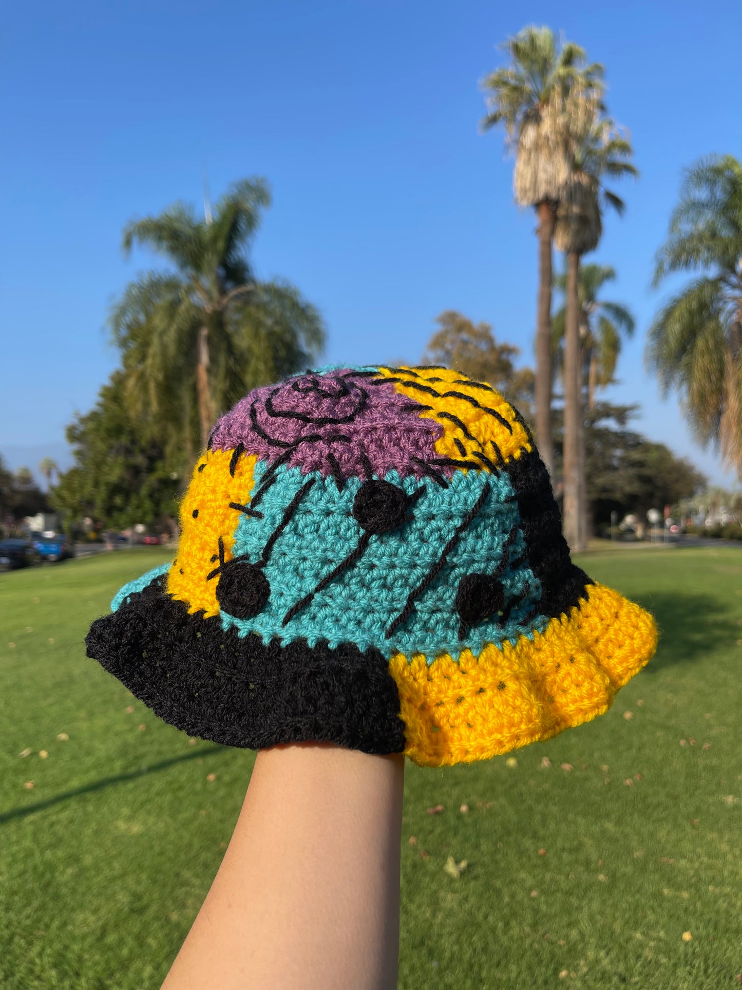 Crochet Sally Bucket Hat