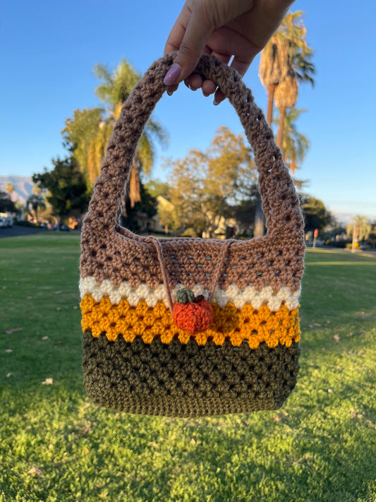 Crochet Fall Inspired Bag
