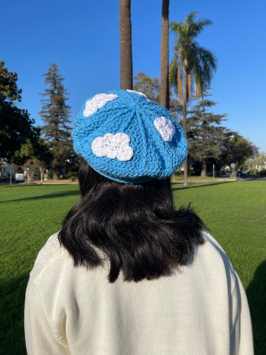 Crochet Cloud Beret