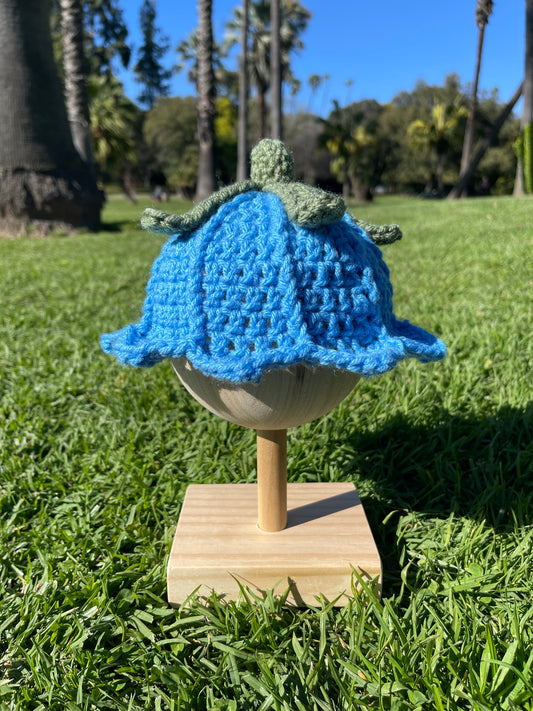 Crochet Tulip Bucket Hat (Baby Size)