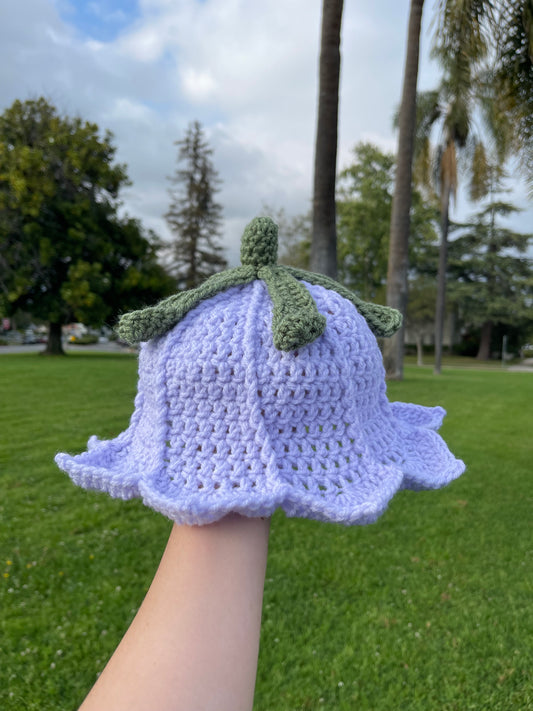 Crochet Tulip Bucket Hat