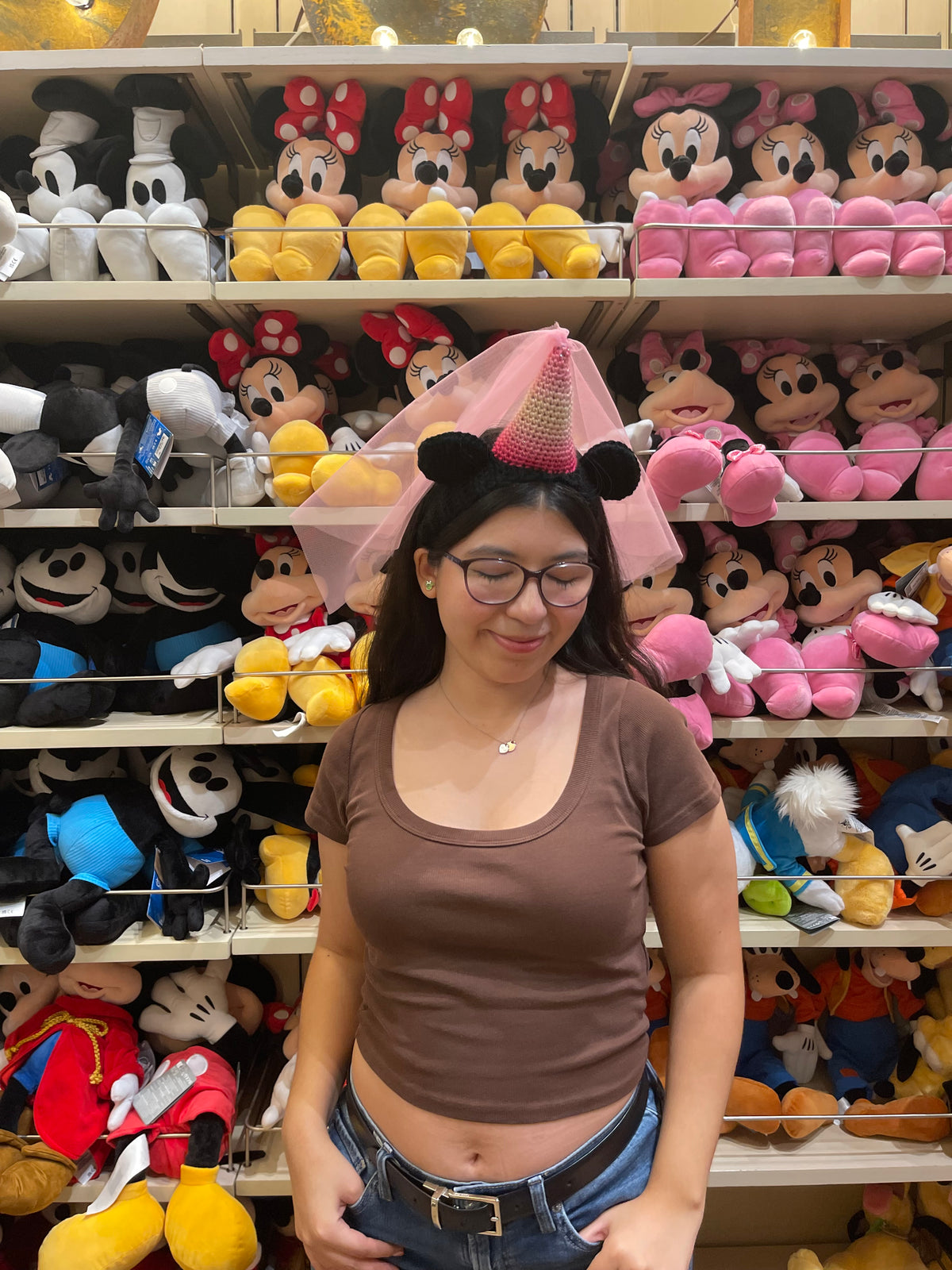 Crochet Princess Minnie Headband