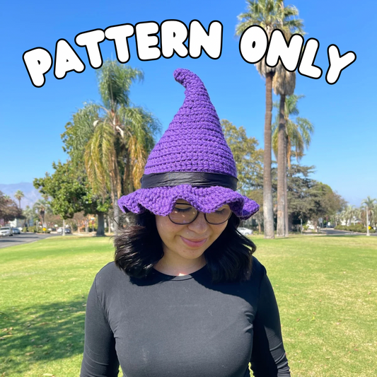 Crochet Witch Hat PATTERN