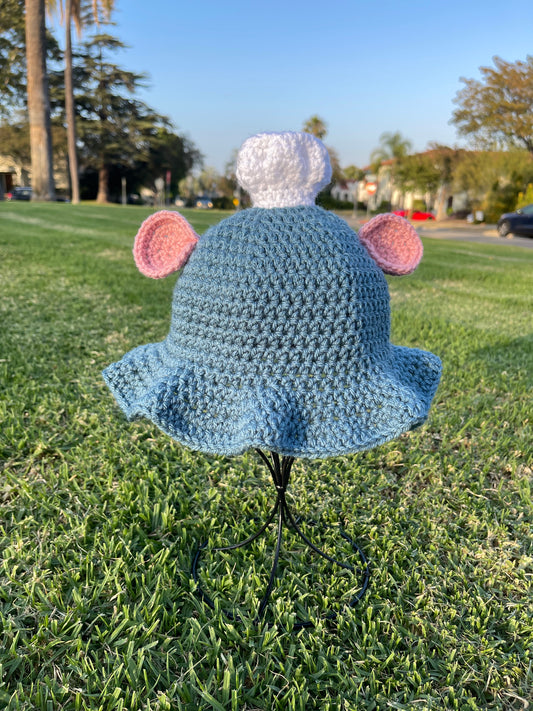 Crochet Ratatouille Bucket Hat
