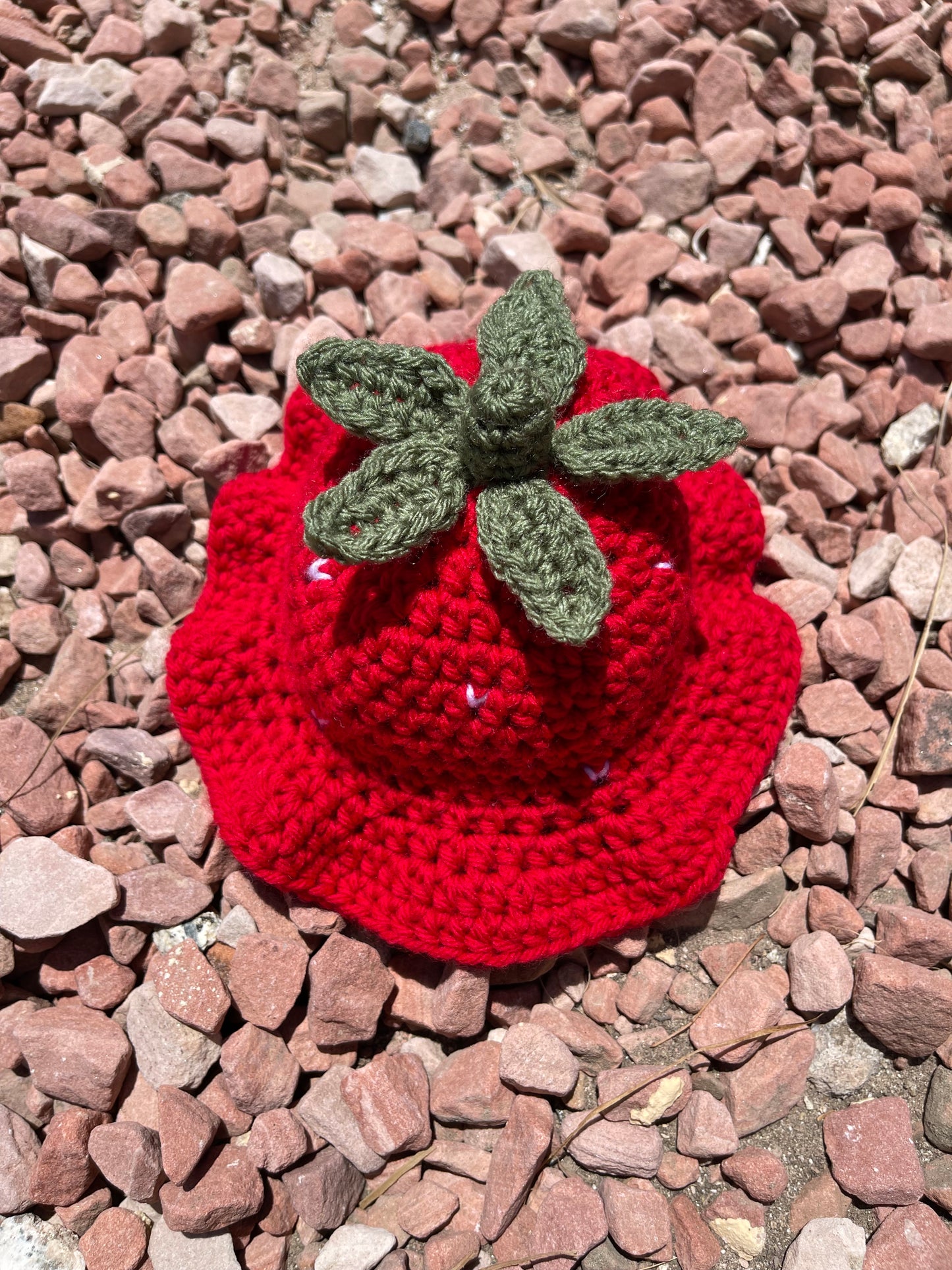 Crochet Strawberry Kit (Baby Size)