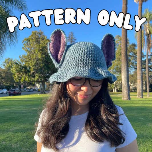 Crochet Stitch Bucket Hat PATTERN