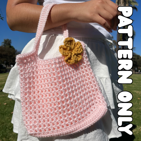 Crochet Mini Tote PATTERN
