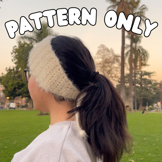 Crochet Ear Warmer Headband PATTERN