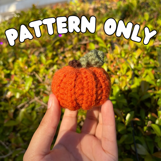 Crochet Mini Pumpkin PATTERN