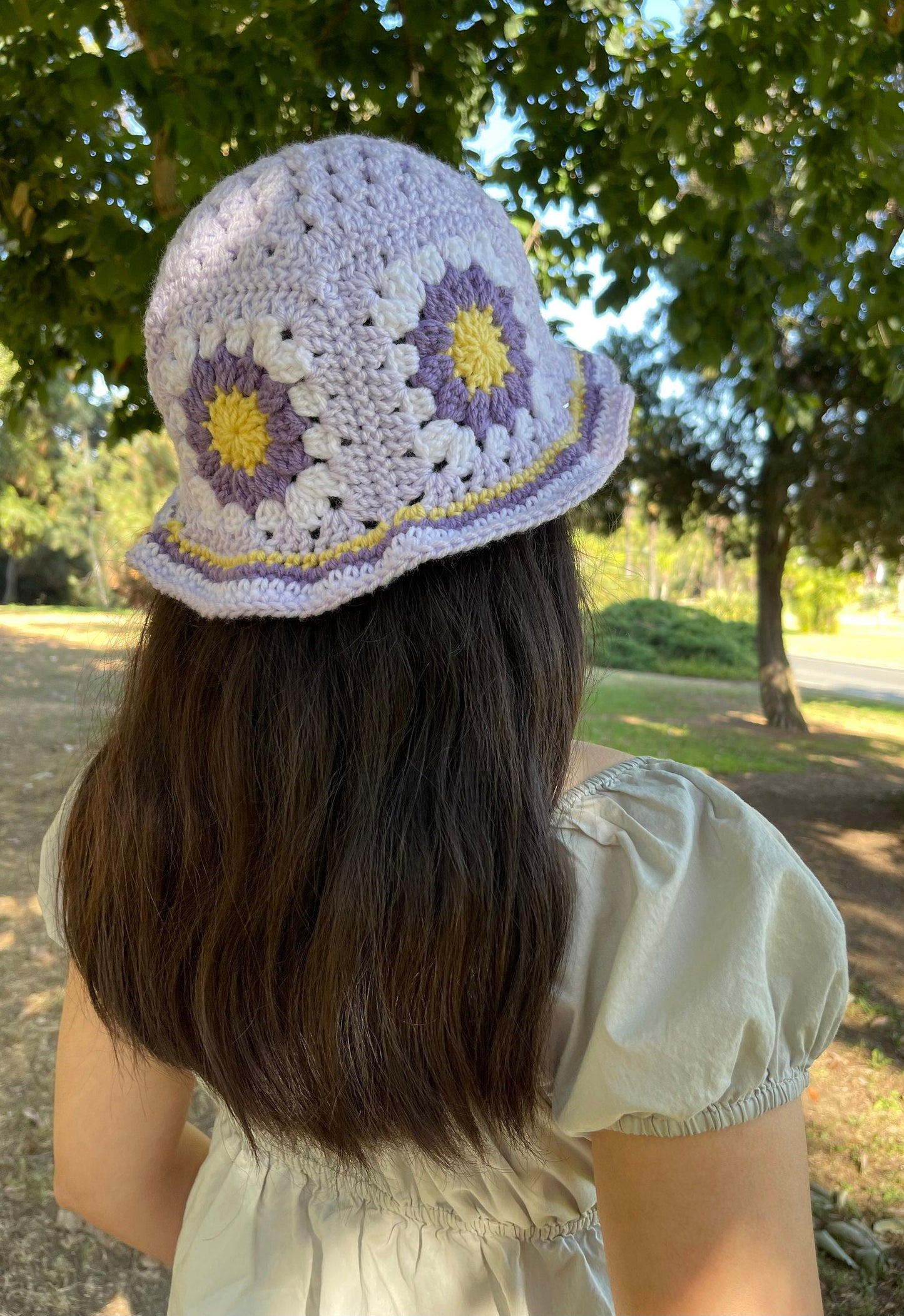 Crochet Tangled Bucket Hat